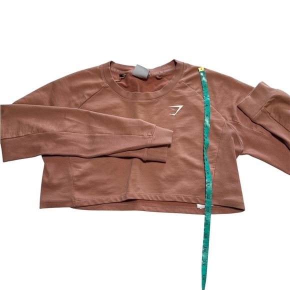 Gymshark Dusty Rose Long Sleeve Crop Top - Picture 3 of 5